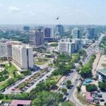 A_drone_footage_of_Accra_central,_Ghana