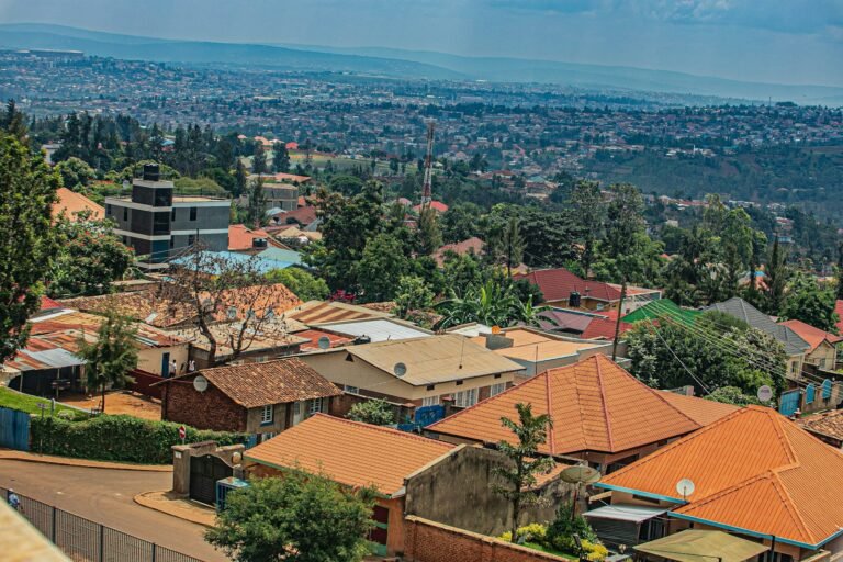 Houses in Nyamirambo, Kigali, Rwanda