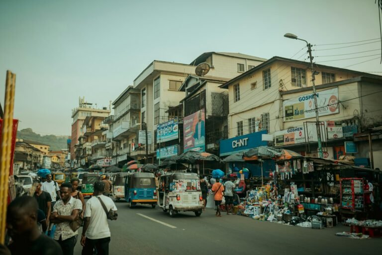 Wilberforce Street, Freetown, Sierra Leone