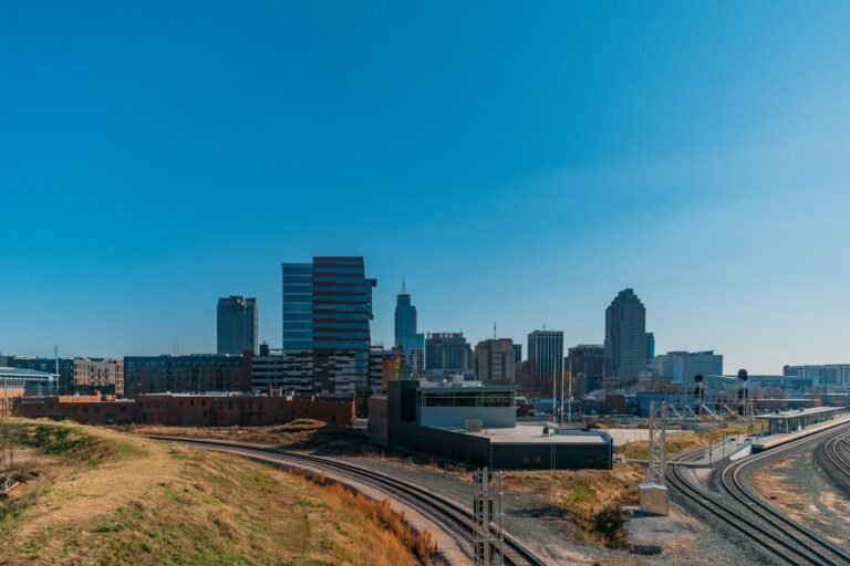 Raleigh, North Carolina skyline, USA